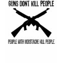 Guns don't kill people 01 t-shirts