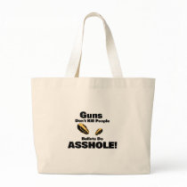Guns Dont Kill People Canvas Bags