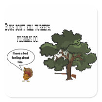 Guns don't kill Turkeys Pilgrims Do Stickers