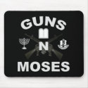 Guns n Moses Dark mousepads