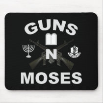 Guns n Moses Dark mousepads