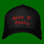 Guns N' Skulls embroidered hats