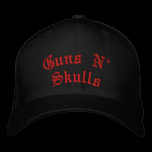 Guns N' Skulls embroidered hats