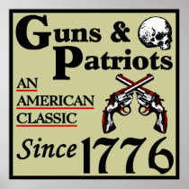 Guns & Patriots Print