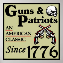 Guns & Patriots Print