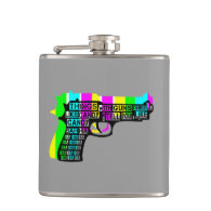 Guns sell like candy hip flasks