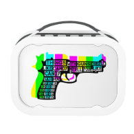 Guns sell like candy lunchbox