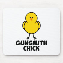 Gunsmith Chick mousepads