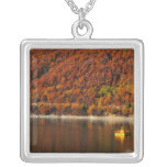 Gura Raului autumn landscape Personalized Necklace