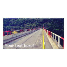 Gura Raului bridge Personalized Photo Card