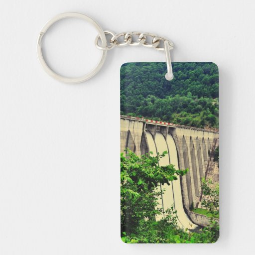 Gura Raului dam Acrylic Key Chains
