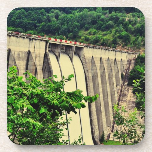 Gura Raului dam Drink Coaster