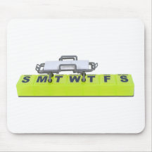GurneyLargeDailyPillMinder111311 Mousepad