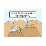 Guru took early retirement t-shirts