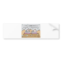 Gurus in bad weather. bumper stickers