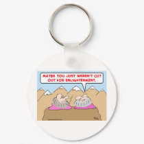 gurus smoking enlightenment keychains