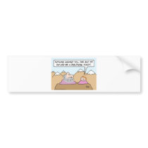 Guru's son wants to be POLITICAL pundit. bumper stickers