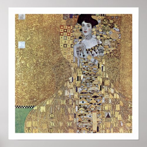 Gustav Klimt ~ Adele Bloch-Bauer I Poster posters