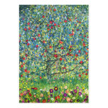 Gustav Klimt: Apple Tree business cards