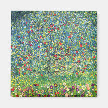 Gustav Klimt: Apple Tree Refrigerator Magnets