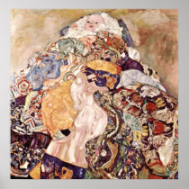 Gustav Klimt ~ Baby Poster