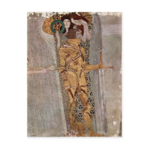 Gustav Klimt ~ Beethovenfries Postcard by KlimtGallery Gustav Klimt ~ Beethovenfries Postcard