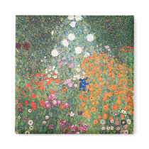 Gustav Klimt Blumengarten magnets by KlimtGallery Gustav Klimt Blumengarten magnets