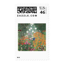 Gustav Klimt Blumengarten postage