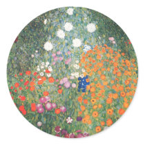 Gustav Klimt Blumengarten Stickers