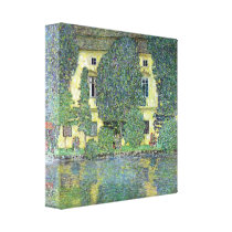 Gustav Klimt - Castle at the Attersee Stretched Canvas Prints