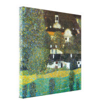 Gustav Klimt - Castle Chamber at Attersee II Canvas Print