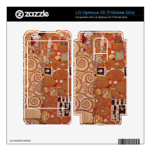 Gustav Klimt - Embrace Decals For LG Optimus 2X