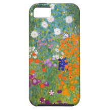 Gustav Klimt: Flower Garden iPhone 5 Cases
