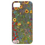 Gustav Klimt Garden with Sunflowers iPhone 5 Case