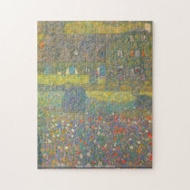 Gustav Klimt - House in Attersee puzzle