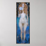 gustav klimt - nuda veritas poster