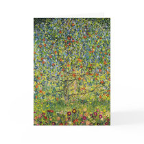 Gustav Klimt painting art nouveau The Apple Tree Greeting Card
