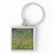 Gustav Klimt painting art nouveau The Apple Tree Keychains