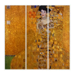 Gustav Klimt Portrait of Adele GalleryHD Triptych