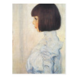 Gustav Klimt Portrait of Helene Klimt Postcard