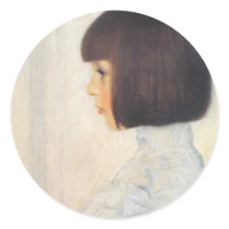 Gustav Klimt Portrait of Helene Klimt stickers by KlimtGallery Gustav Klimt Portrait of Helene Klimt stickers