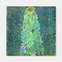 Gustav Klimt: Sunflower Magnets
