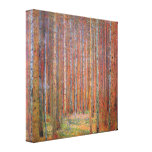 Gustav Klimt - Tannenwald I Canvas Print