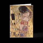 Gustav Klimt ~ the Kiss Card