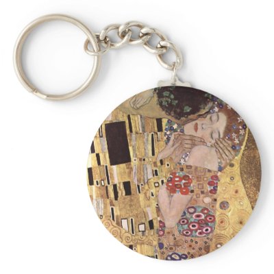 Gustav Klimt ~ the Kiss Keychain
