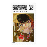 Gustav Klimt - The Kiss Postage Stamps