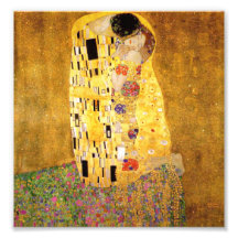 Gustav Klimt The Kiss Print Photograph