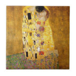 Gustav Klimt The Kiss Tile
