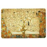 Gustav Klimt The Tree Of Life Vintage Art Nouveau Floor Mat