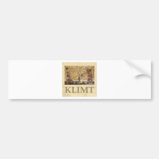 Gustav Klimt Tree Of Life Bumper Sticker